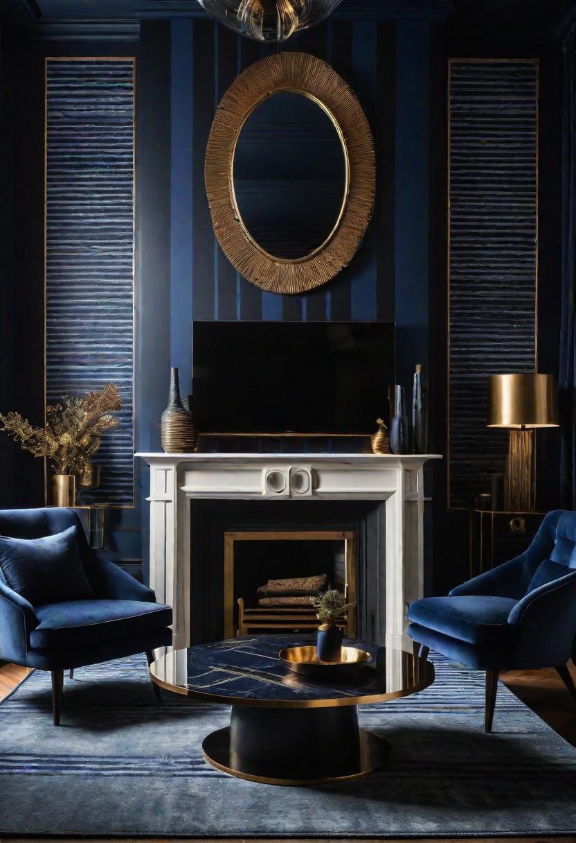 29 Moody Wohnzimmer Ideen: Erstellen Sie eine bezaubernde Atmosphäre 11 9. Chic Rote Accent Walls-0