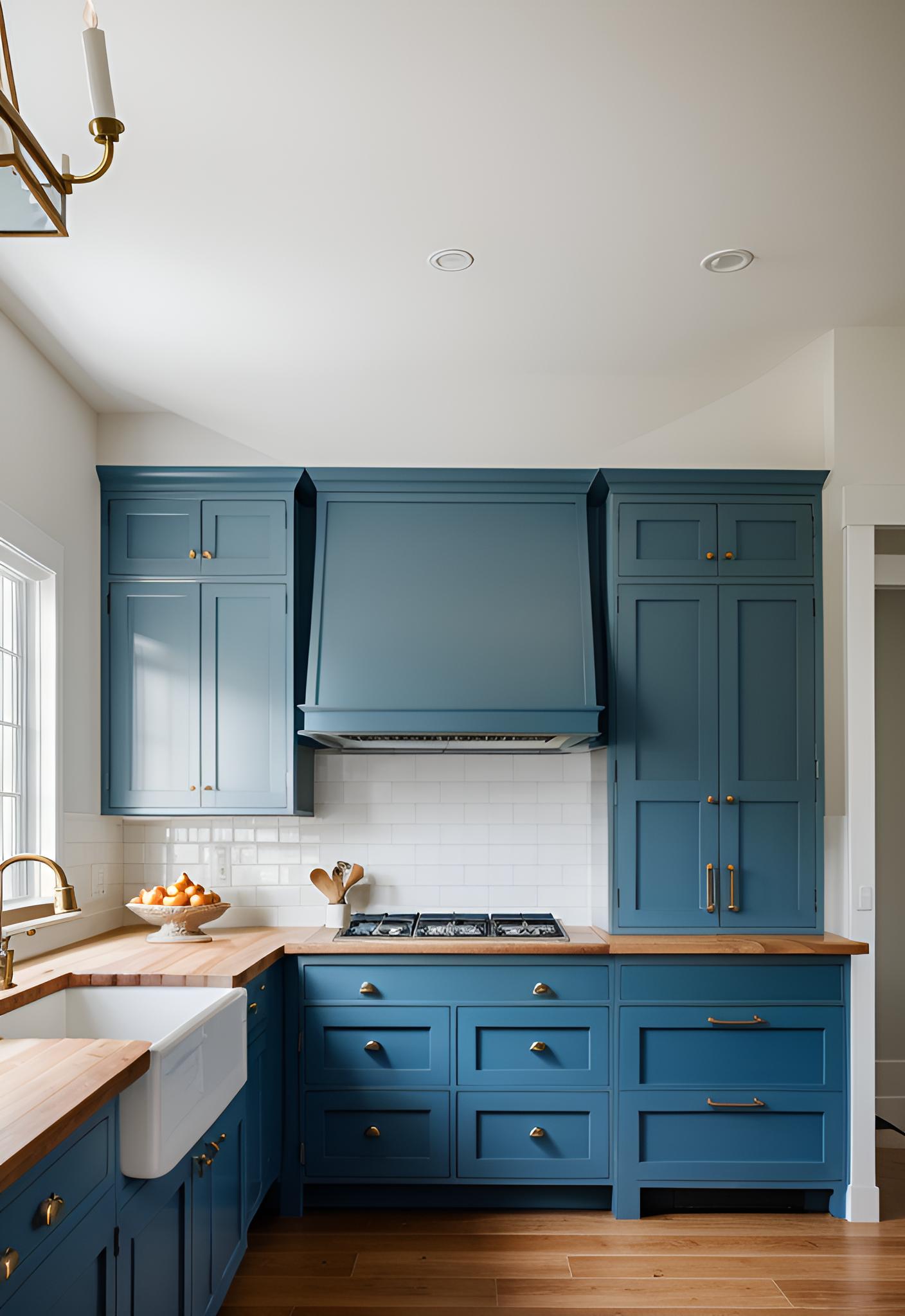 39 Trendy Blue Kitchen Cabinet Ideas: with Cool, Sophisticated Vibes 31 24. Chic Wedgewood Blue Cabinets-0