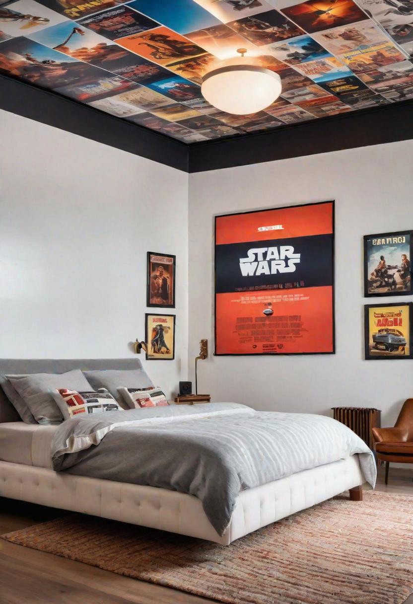 27 Awesome Teen Boy Bedroom Ideas Every Teenager Will Love! 43 25. Cinematic Teen Bedroom Design-0