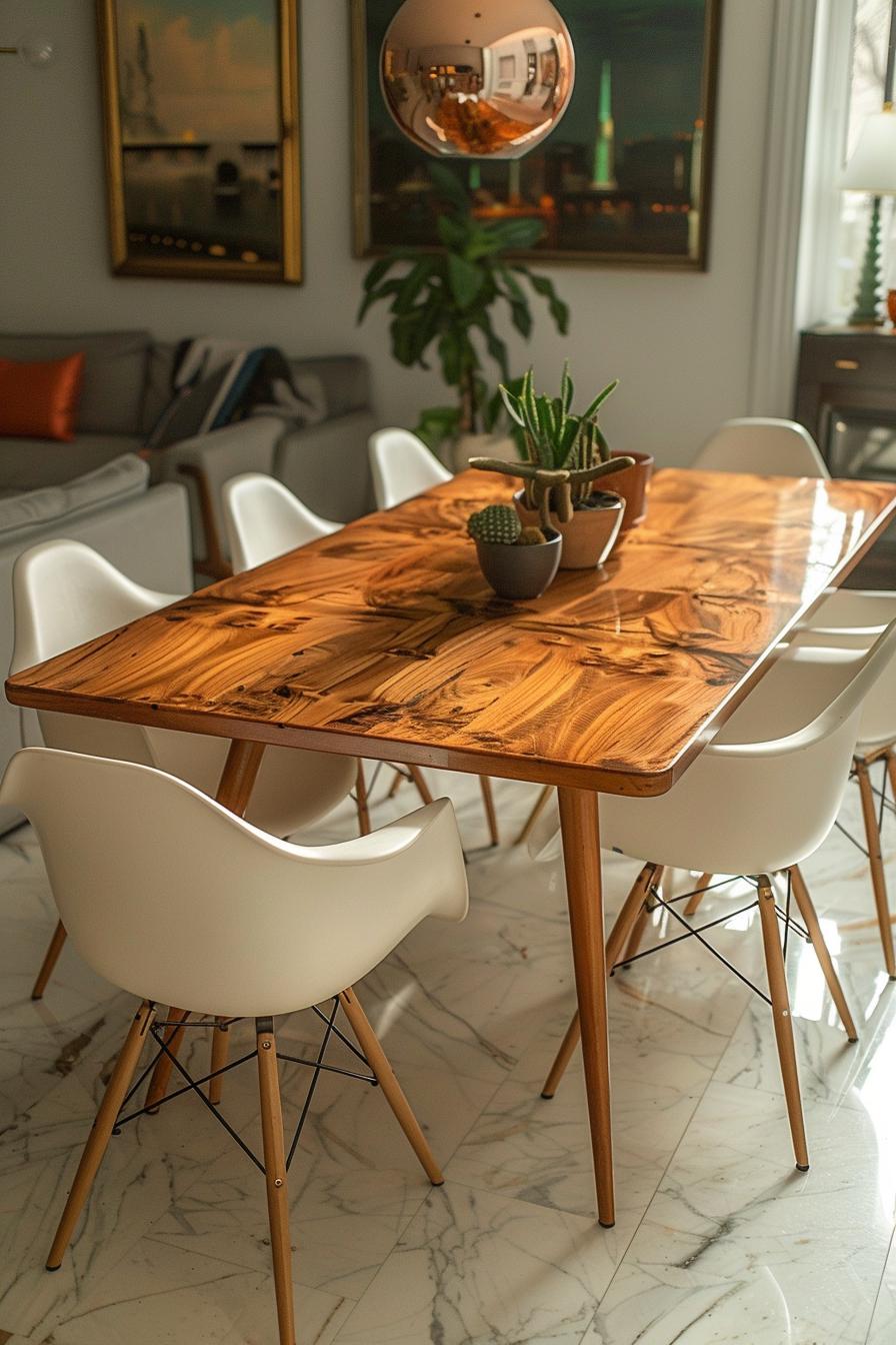 15 new modern dining room ideas from the middle of the century 8 2. Classic dining room furniture-1