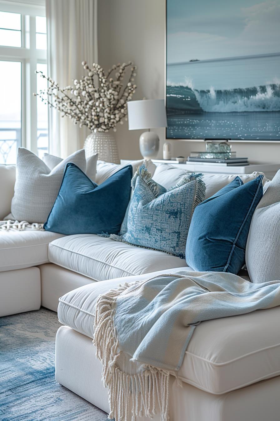 15 aesthetic modern coasts living room ideas 15 5. Coastal artist for interior space-1