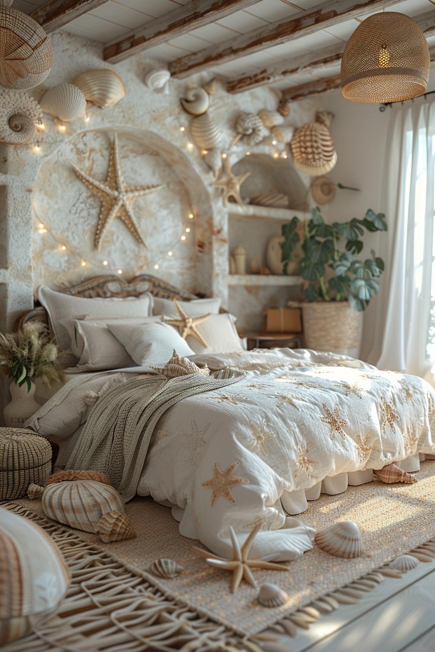 15 aesthetic coastal bedroom ideas for a dreamy retreat 24 11. Coastal Kronleuchter Delights-0