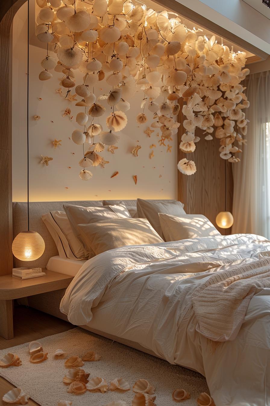 15 aesthetic coastal bedroom ideas for a dreamy retreat 25 11. Coastal Kronleuchter Joy-1