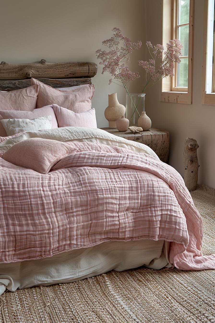 15 dreamy pink coastal bedroom ideas: beach & aesthetics 25 8. Charms of coastal charm: Rouge & Driftwood-2
