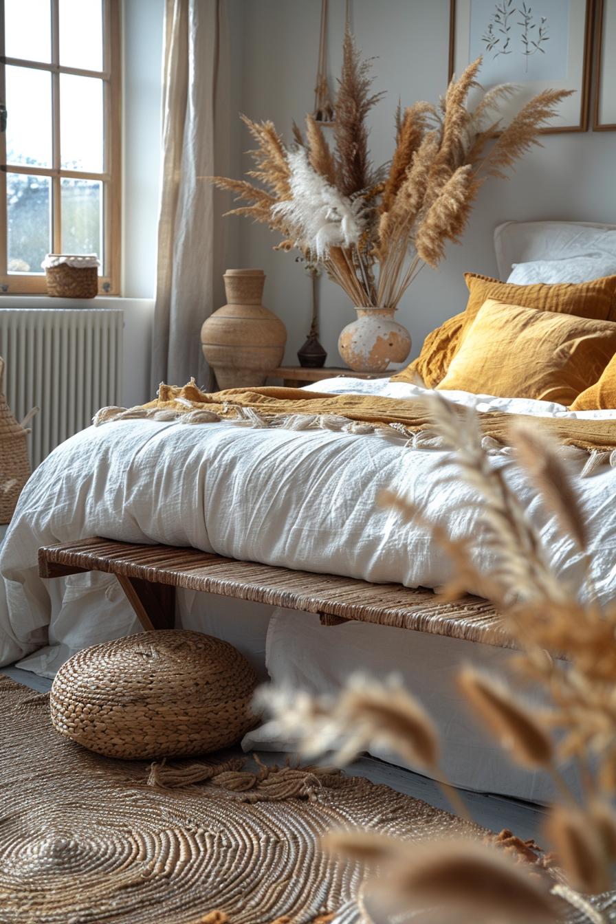 15 aesthetic coastal bedroom ideas for a dreamy retreat 31 31 14. Coast magic in woven basket-0
