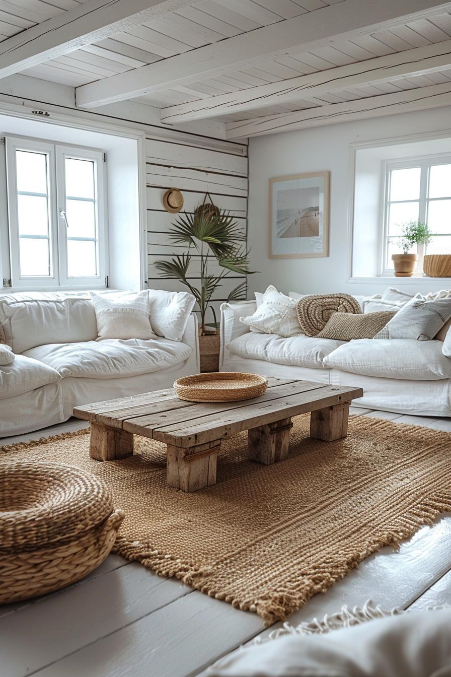 15 breathtaking Boho Coastal living room ideas for a beach house 23 23 23 8. Coastal Chic Couch table Designs-0