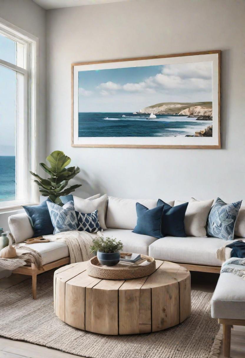 37 Cozy Contemporary Living Room Ideas: Modern Elegance 15 13. Coastal Chic Living Room Transformation-0