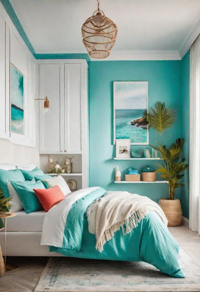 43 Relaxing Coastal Bedrooms for Breezy Retreats 32 30. Coastal Coral Color Scheme Guide-0