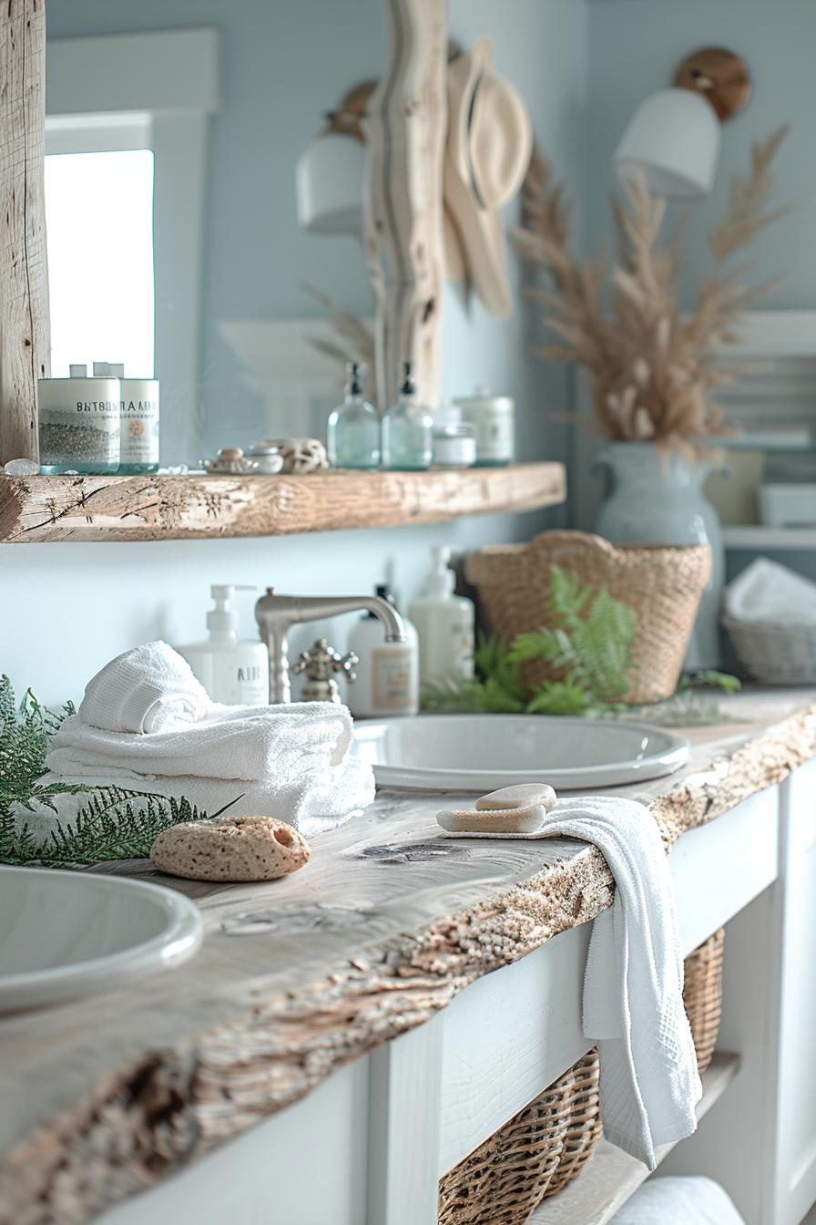 20 aesthetic bathroom designs for your home sale 9 9 4 .. Coastal escape bathroom decor-1