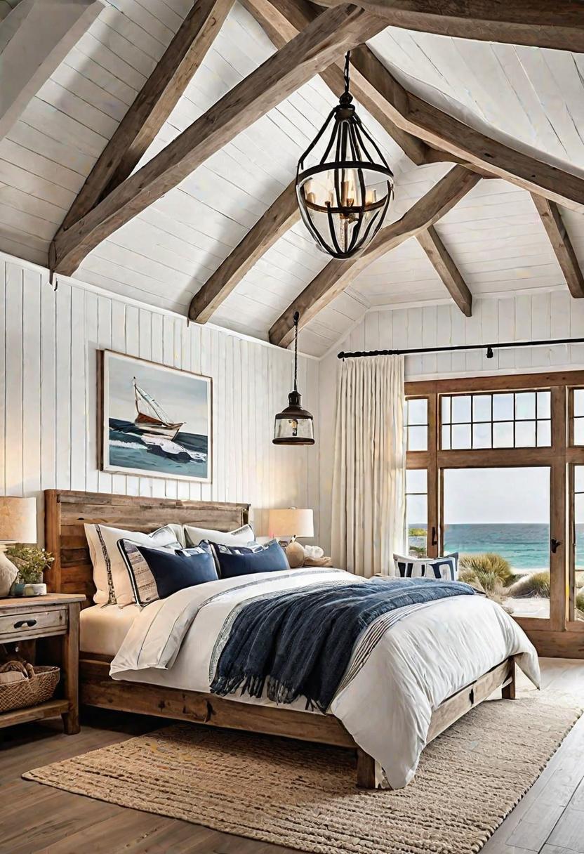 43 Relaxing Coastal Bedrooms for Breezy Retreats 39 37. Coastal Farmhouse Design Essentials-0