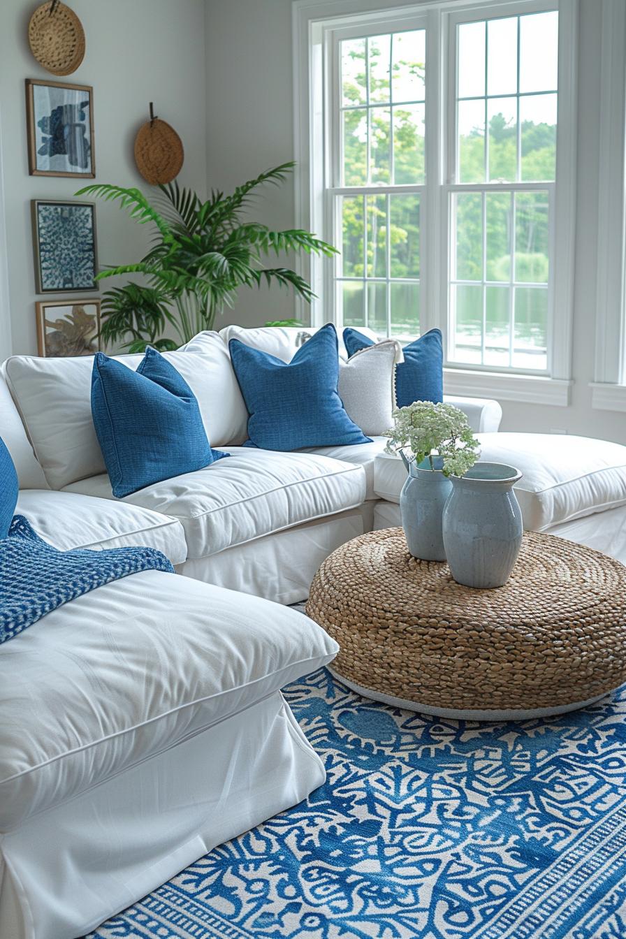 15 aesthetic modern coasts living room ideas 39 15. Coastal geometric decorative inspiration-2