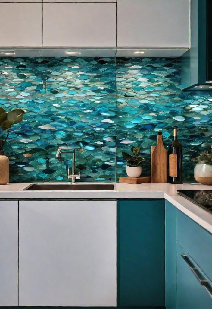 43 Inspiring Coastal Living Room Ideas 14 12. Coastal Glass Tile Inspiration-0