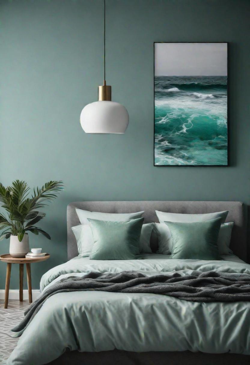 47 Stunning Grey Bedroom Ideas for An Elegant Bedroom Design 17 15. Coastal Grey Bedroom Decor-0