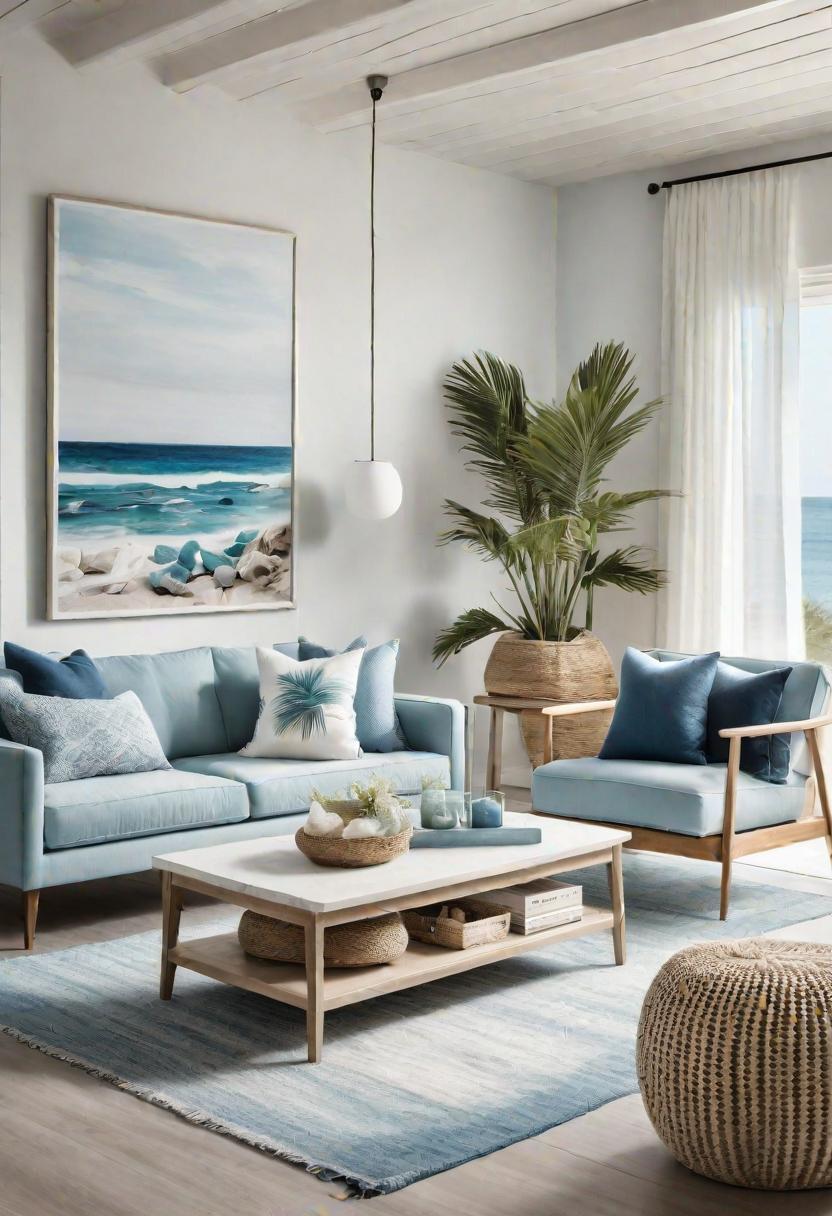 43 Modern Living Room Inspirations: Chic, Spacious, and Vibrant 8 6. Coastal Living Room Oasis-0