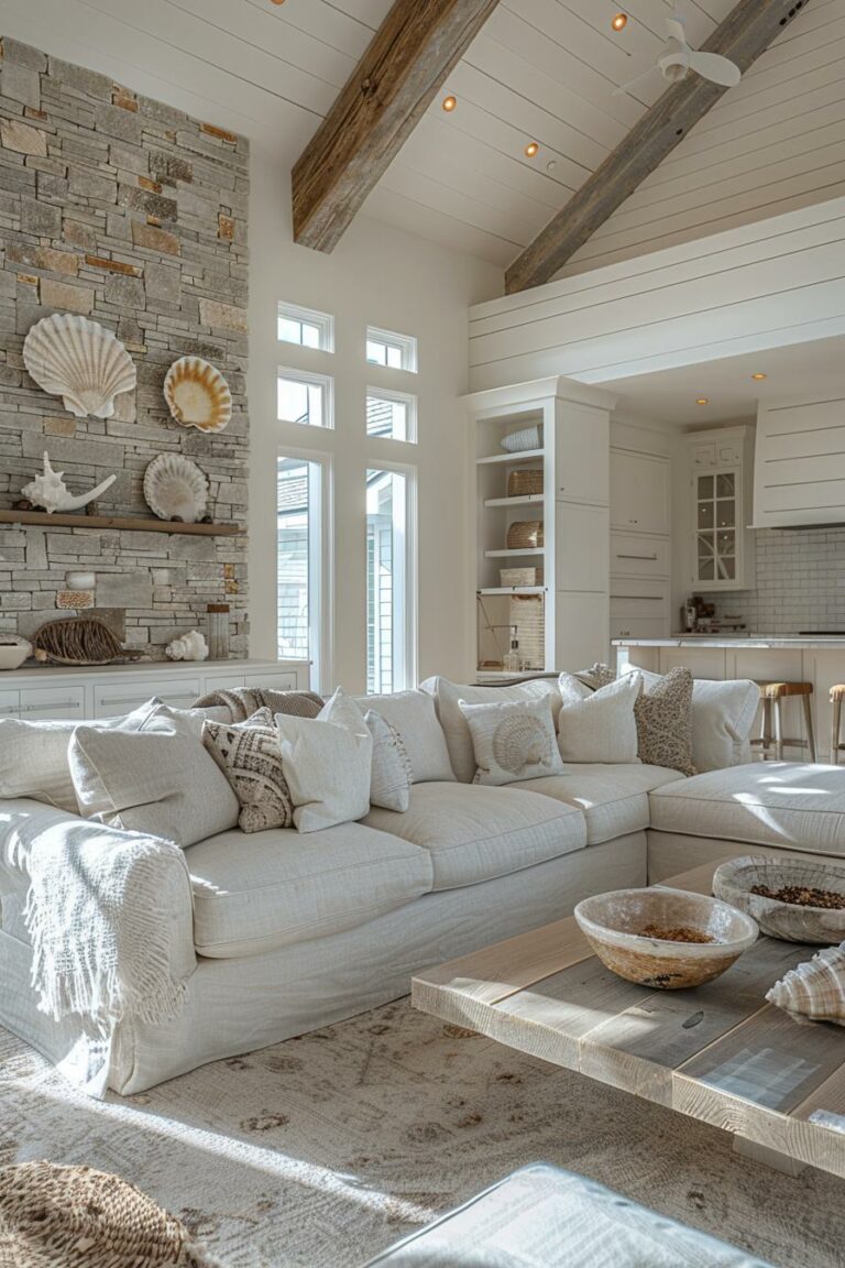 15 Chic Neutral Coastal Living Room Ideas You Will Love