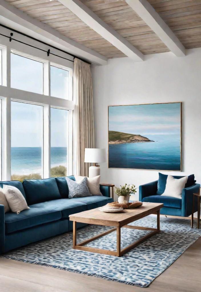43 Inspiring Coastal Living Room Ideas 7 5. Coastal Shiplap Wall Inspiration-0