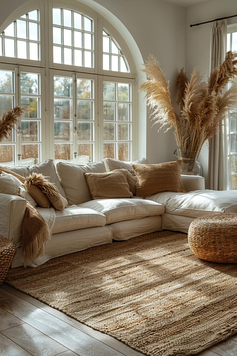 15 chic neutral coasts living room ideas that you will love 26 11. Coastal Sisal Carpet Inspiration-0