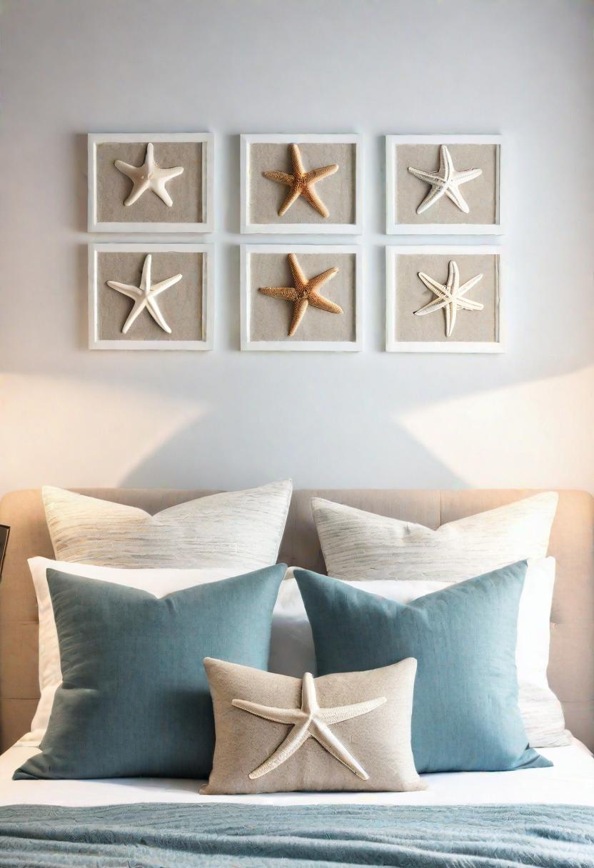 43 Relaxing Coastal Bedrooms for Breezy Retreats 13 11. Coastal Wall Decor Ideas-0