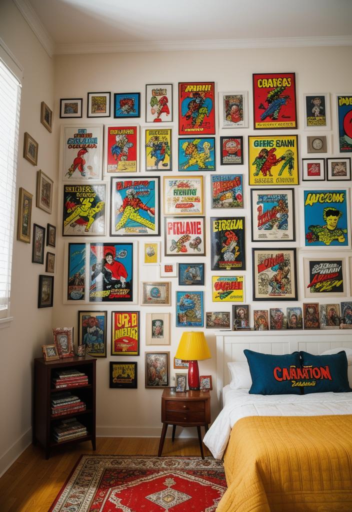 27 Awesome Teen Boy Bedroom Ideas Every Teenager Will Love! 12 9. Comic Book Teen Boy Sanctuary-0