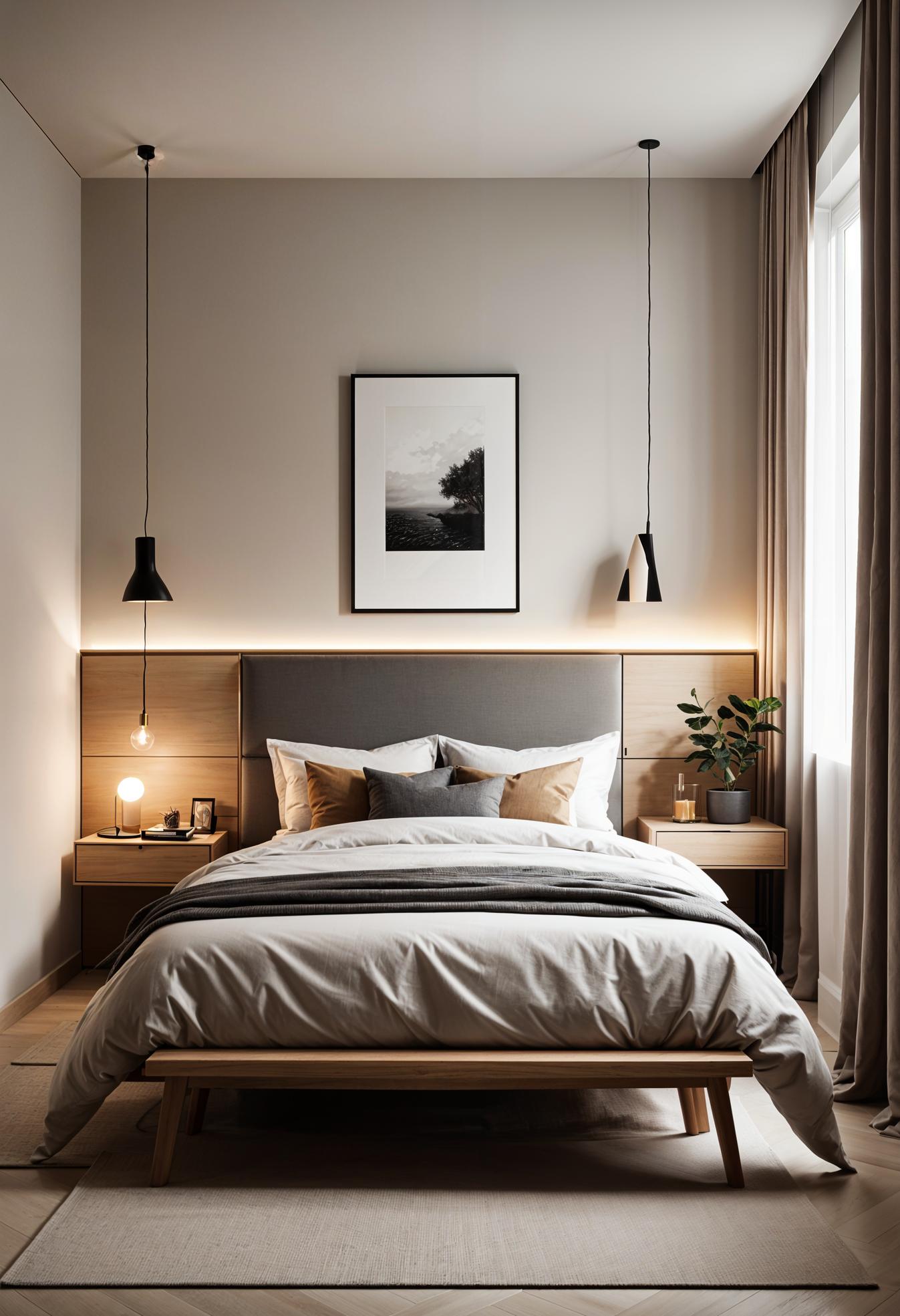 15 clever tiny bedroom ideas that you have to see 27 10. Compact minimalist bedroom decor-1