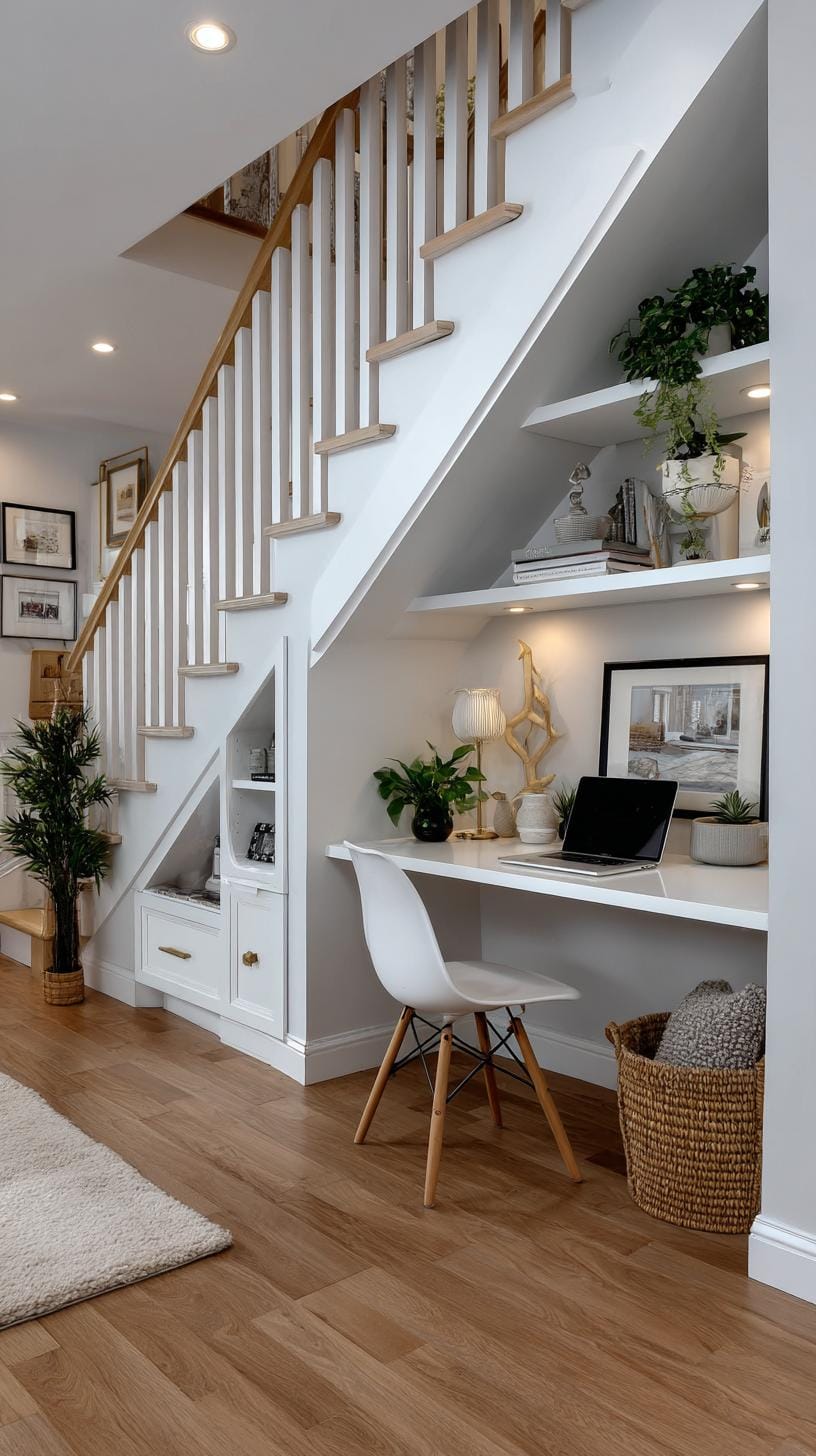 21 clever small office ideas for home and work areas 53 20. Compact Flur Office with subtic writer-0