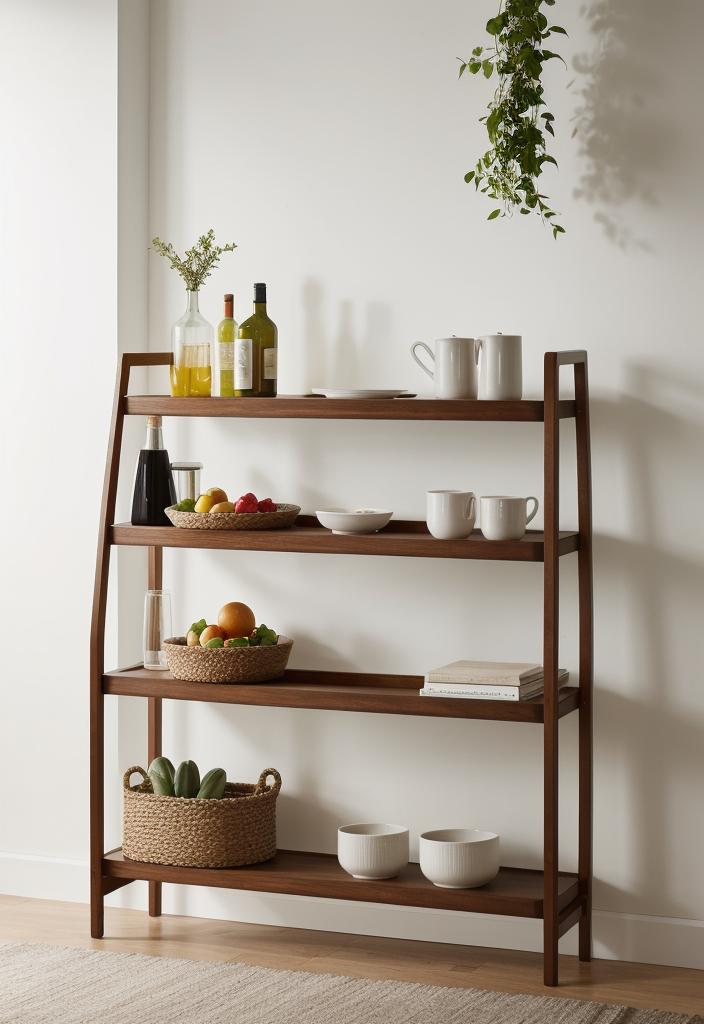 43 Inspiring Kitchen Decor Ideas: Stylish and Functional Accents 64 42. Convertible Dining Shelf Ideas-0