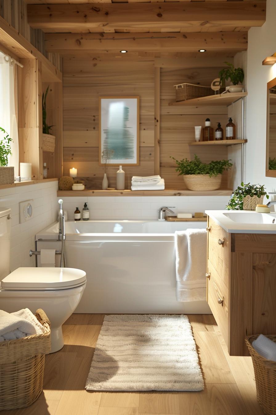 15 Genius & beautiful bathroom shelf ideas you have to see 30 13. Corner shelf design Inspiration-2