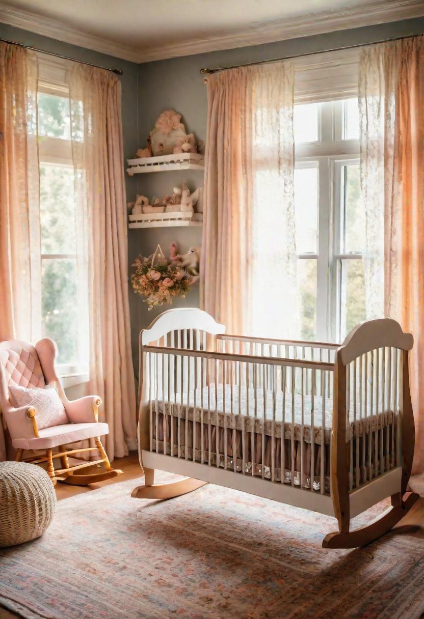 33 Enchanting Girl Nursery Ideas: Chic Decor for Her First Room 44 32. Cottage Charm Nursery Decor-1