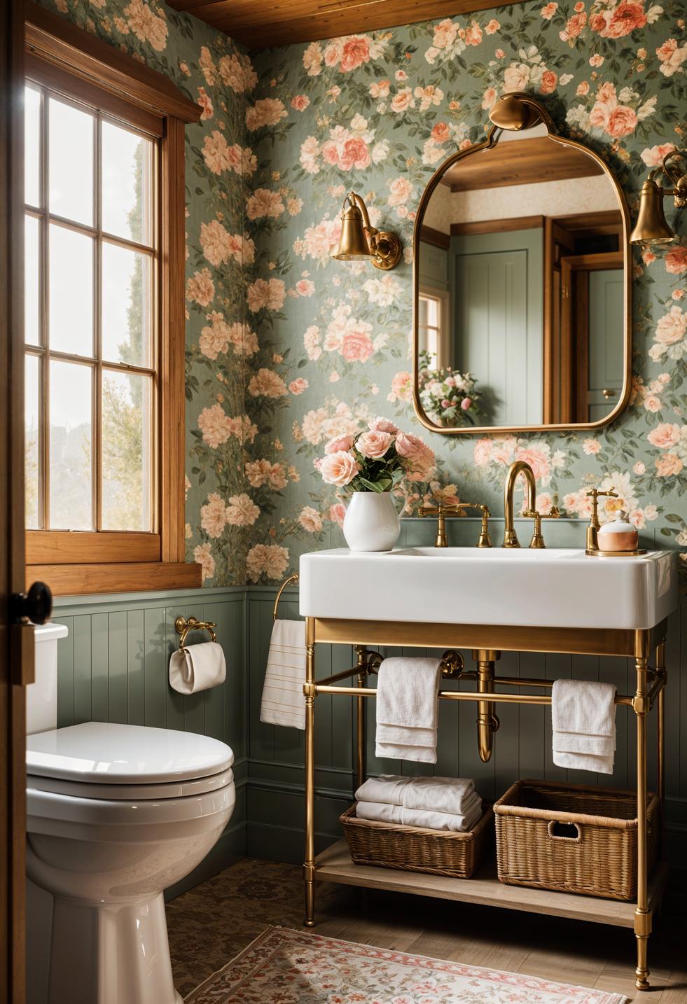 29 Breathtaking Bathroom Decor Ideas to Revamp Your Space 47 19. Country Cottage Bathroom Decor-1