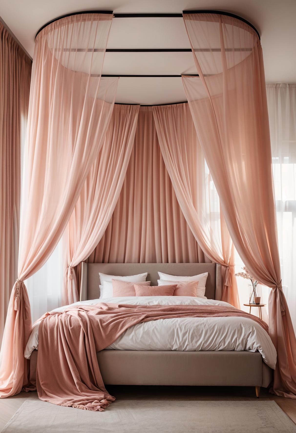 39 Dreamy Bedroom Decor Ideas (New) 16 12. Cozy Canopy Bed Setup-0