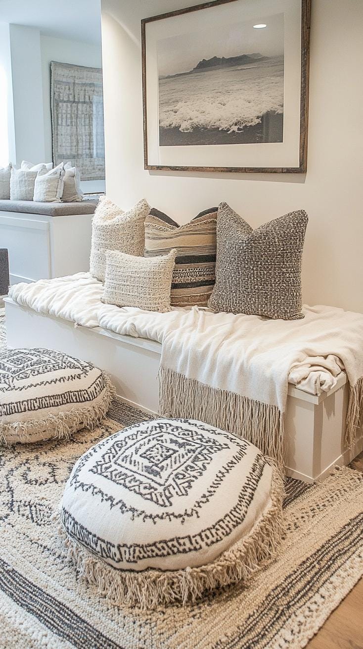 15 unique Boho bedroom decoration ideas that you have to see 33 11. Cozy seating area 2