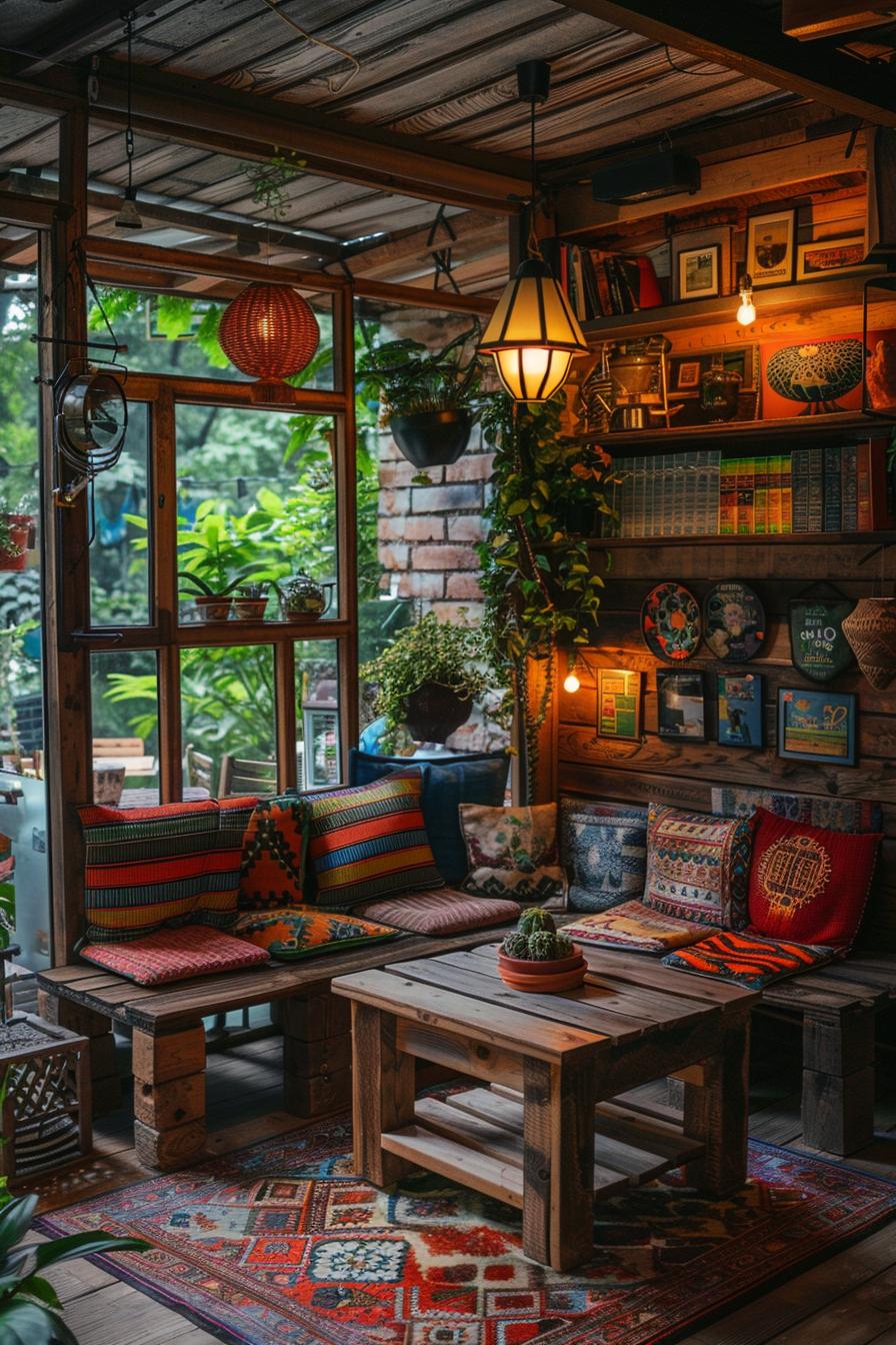 25 Genius Tiny Living Room Ideas 27 8. Cozy life with floor pillow-1