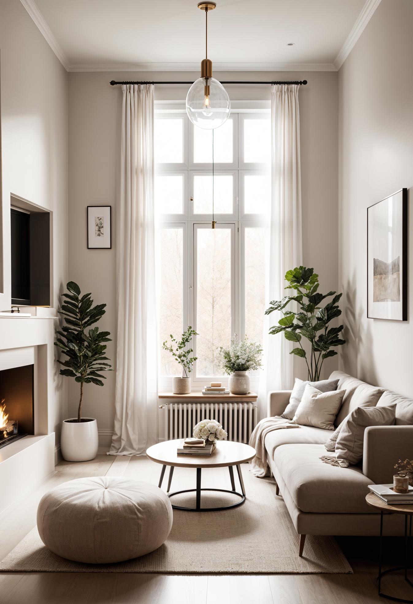 25 Genius tiny living room ideas 8 2. Cozy minimalist living room design-1