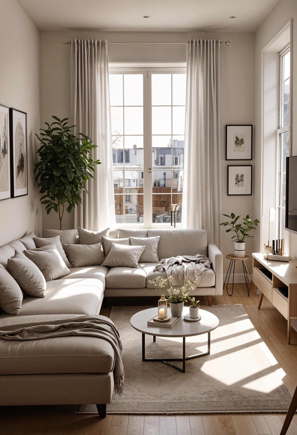 25 Genius Tiny Living Room Ideas 9 2. Cozy minimalist living room design-2