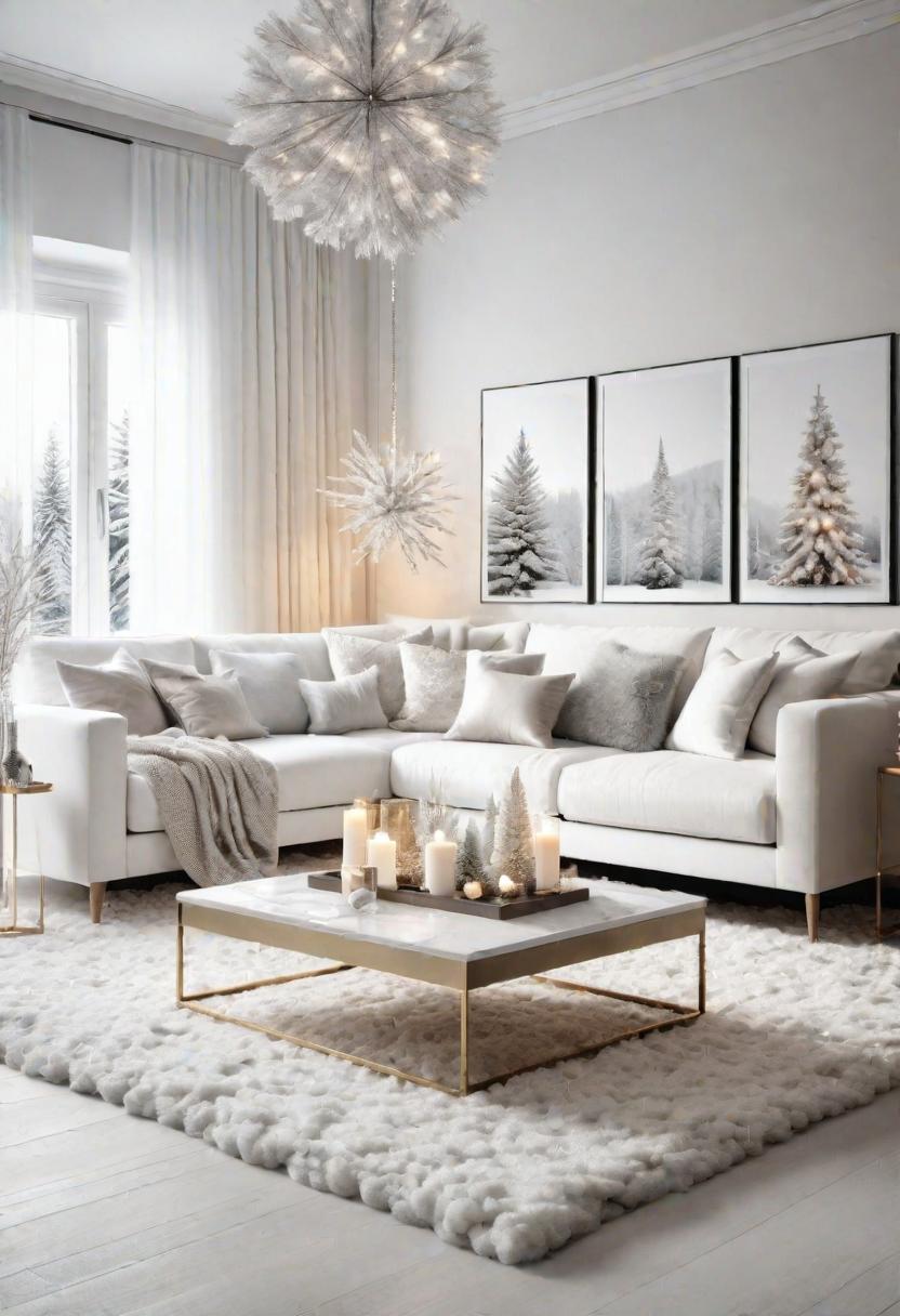 49 Modern Living Room Ideas: Create a Contemporary Haven 55 46. Cozy Winter White Decor Ideas-0