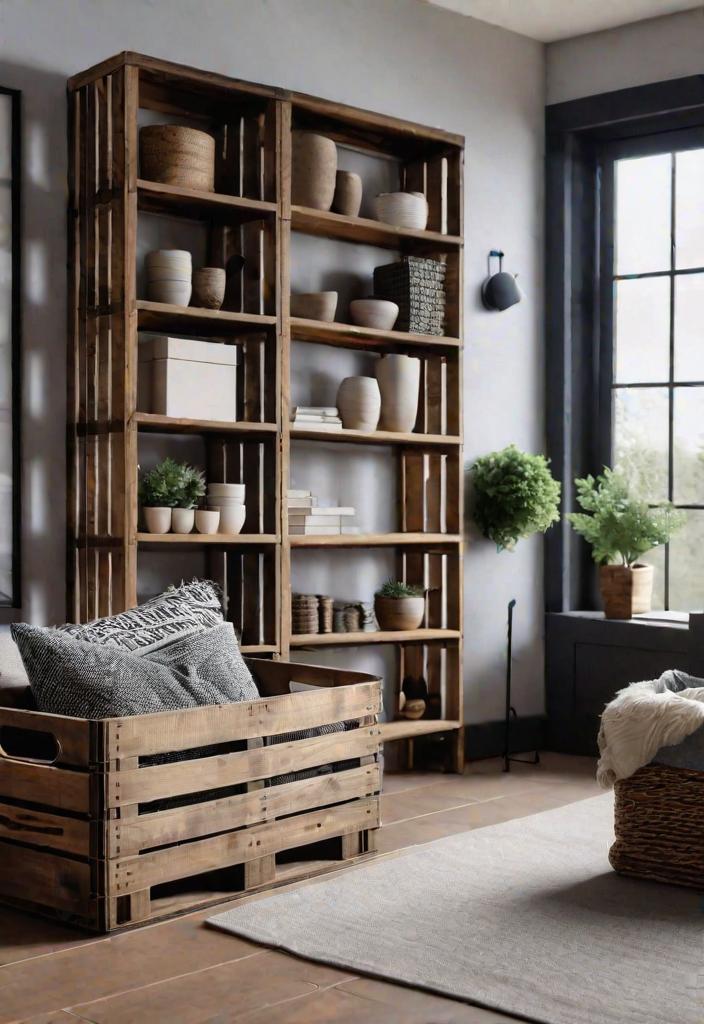 25 Charming Farmhouse Living Room Ideas For 2024 21 19. Box memory for farmhouse Living-0