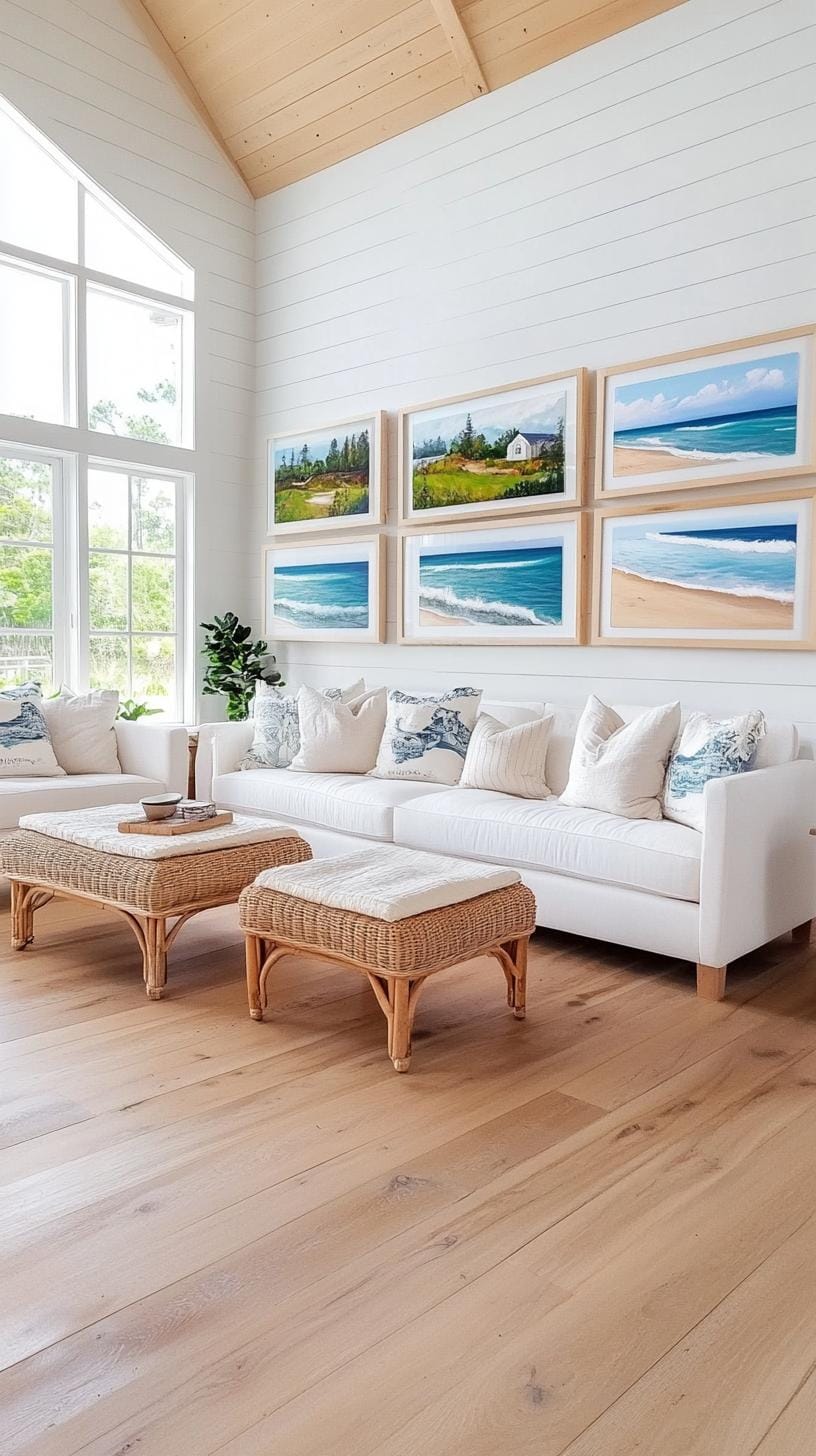 20 unique coastal farmers' living room ideas, the wow 15 V.
