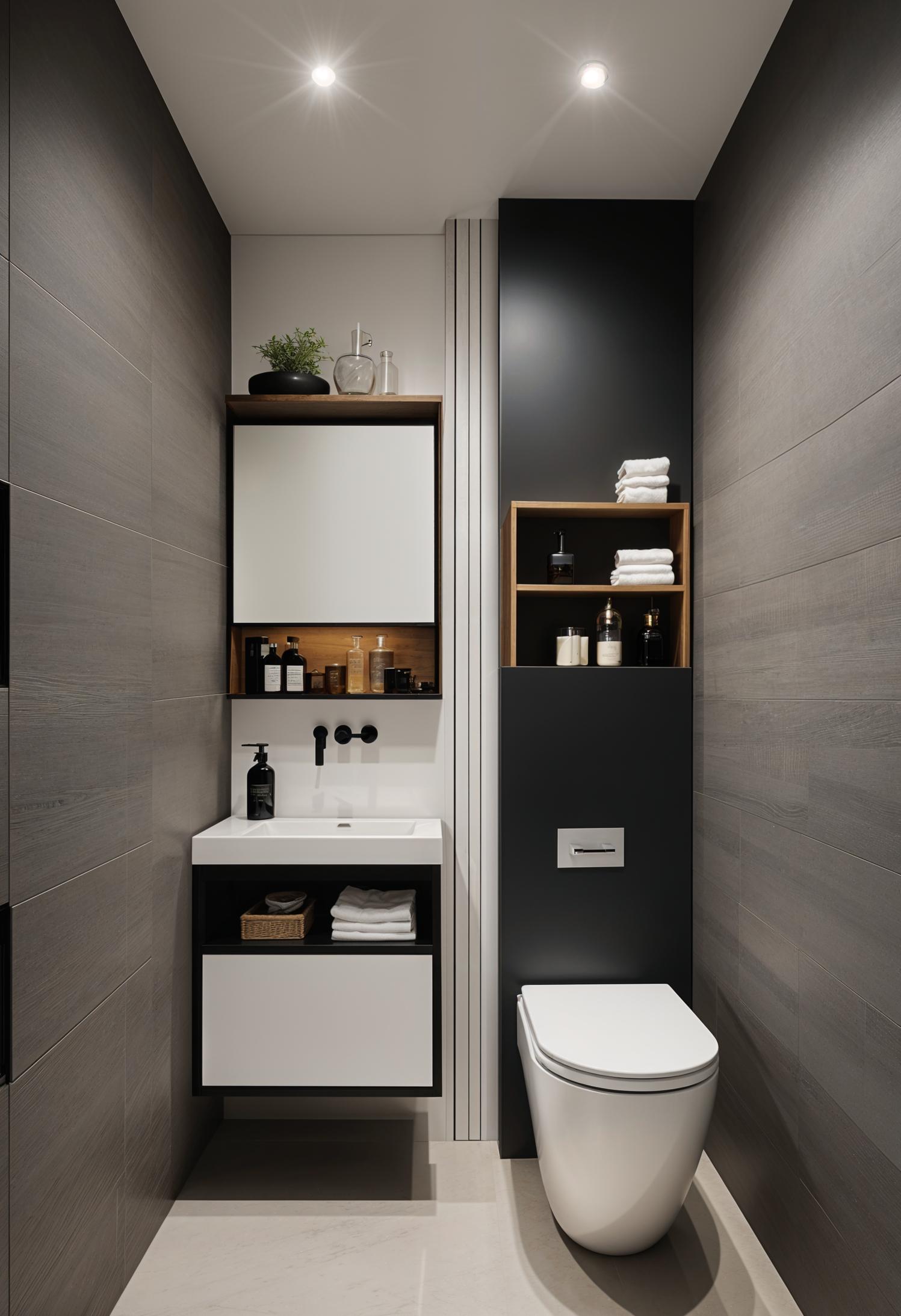 15 Genius half bathroom decor ideas 14 8. Creative half-bathroom storage solutions-1