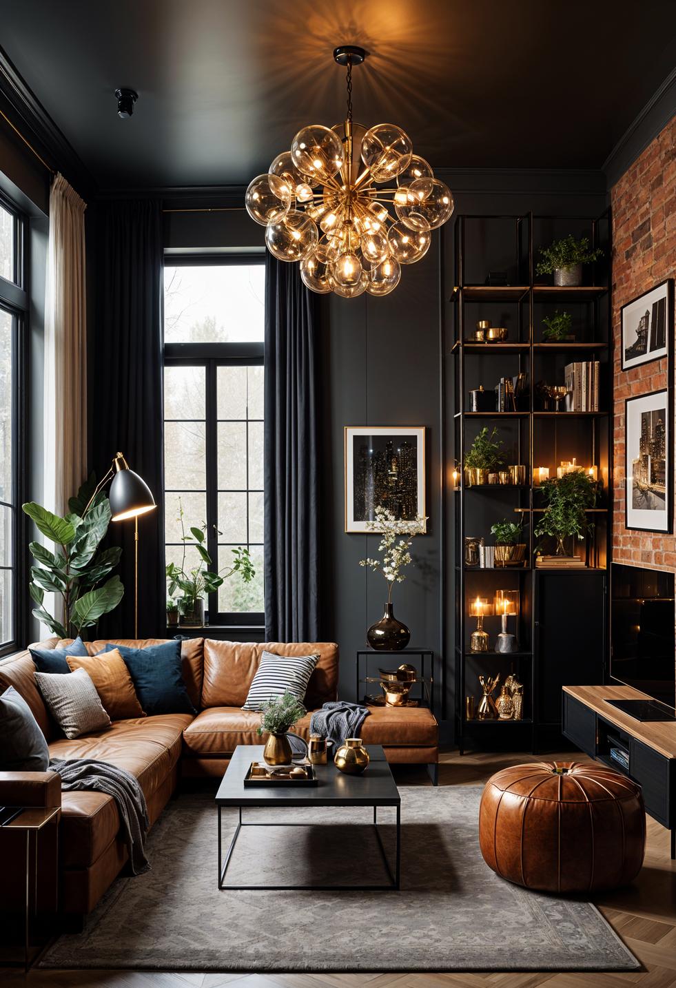 25 Genius Tiny Living Room Ideas 58 18. Creative lighting solutions for small rooms-2