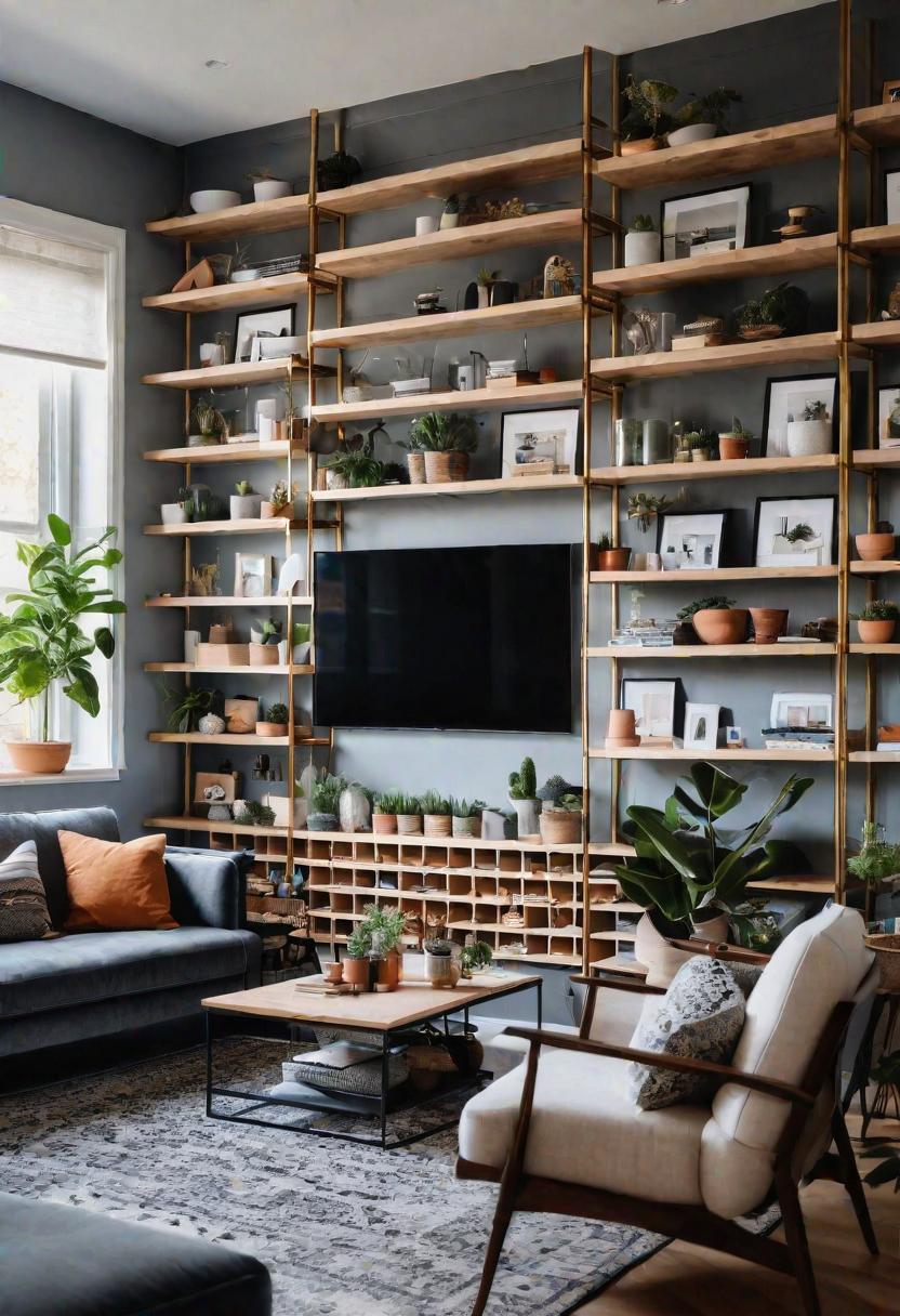 49 Modern Living Room Ideas: Create a Contemporary Haven 36 29. Creative Living Room Customization-0