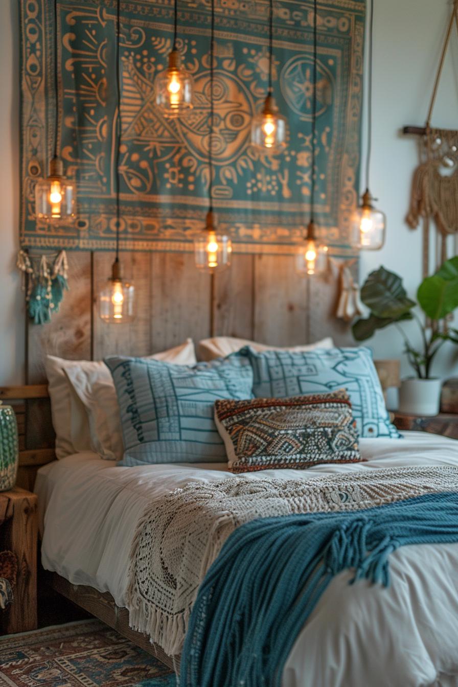 23 Trendy Boho Coastal Bedroom Ideas that you will love 54 19. Crystal candlestick with coastal charm-1