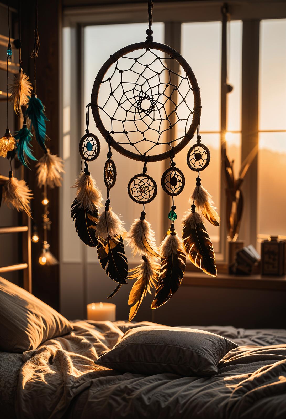 19 trendy college dormitory ideas (new) 47 18. DIY Dreamcatcher Jewelry Mobile-0