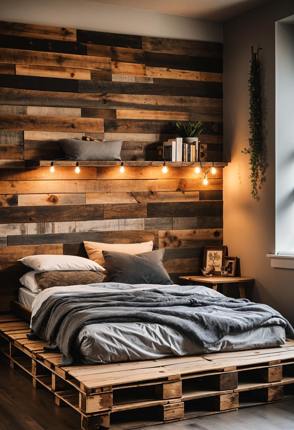 19 ideas for creative dormitory room for boys 40 18. DIY Palettebet Frame Ideas-0