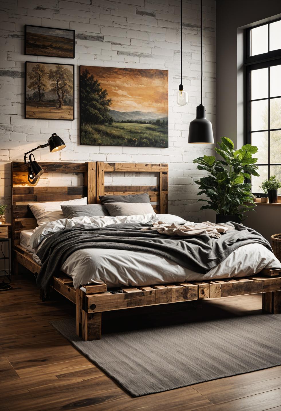 19 ideas for creative dormitory for boys 42 18. DIY Palettebet frame Ideas-2
