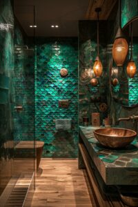 19 Trendy Bathroom Tile Ideas that WOW