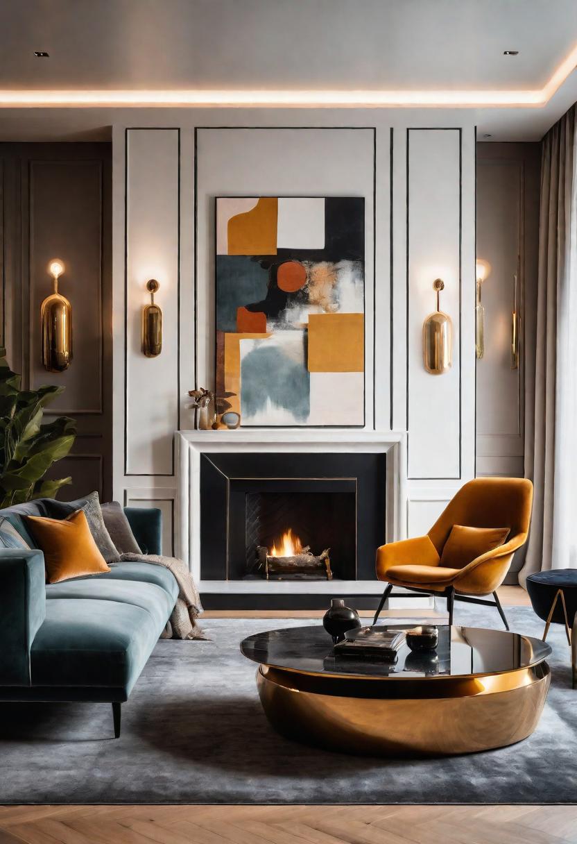 49 Modern Living Room Ideas: Create a Contemporary Haven 32 25. Designer Living Room Inspiration-0