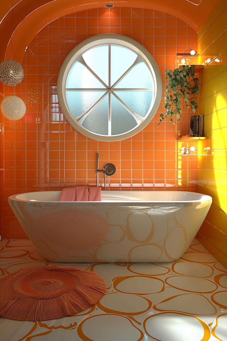 15 chic mid century modern bathroom ideas for timeless elegance 36 12. Design with unique rinsing & mirror-0