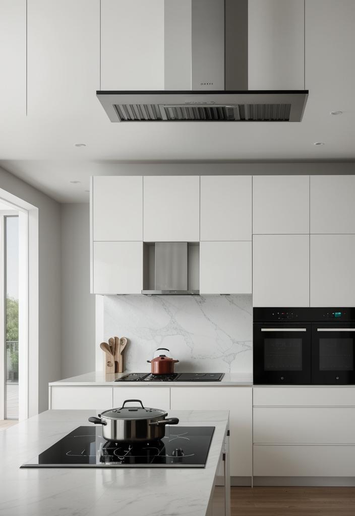 39 Cutting-Edge Modern Kitchen Design Ideas: Contemporary Style 35 27. Digital Cooktops: Precise Cooking Control-0