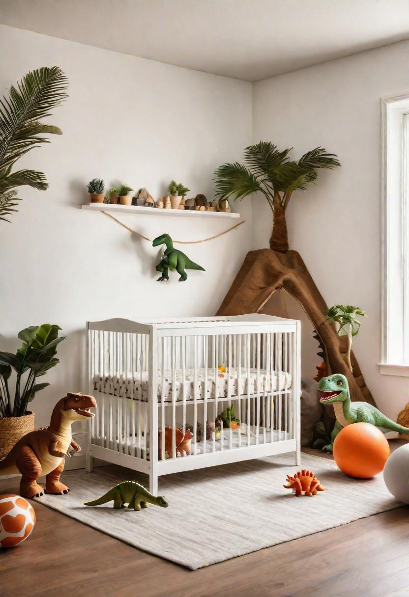 61 Dreamy Nursery Room Inspirations: From Cozy Corners to Whimsical Themes 23 13. Dino Discovery Den Nursery Ideas-1