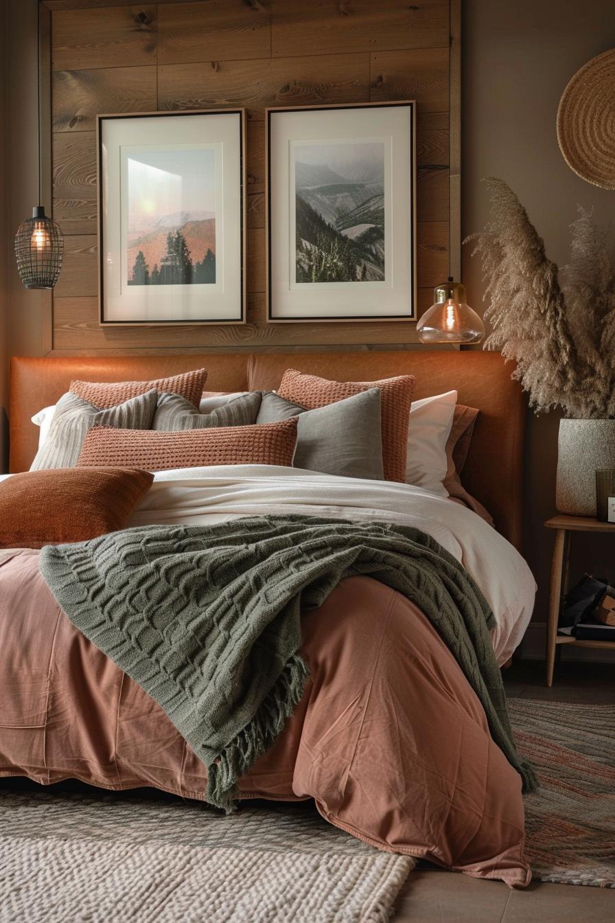 19 Best earthy modern bedroom ideas for a cozy retreat 37 10. Dusty Pink Canyon bedroom-2